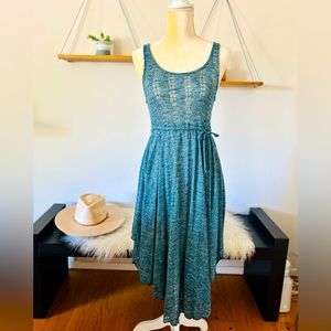 Boho Asymmetrical tank sundress